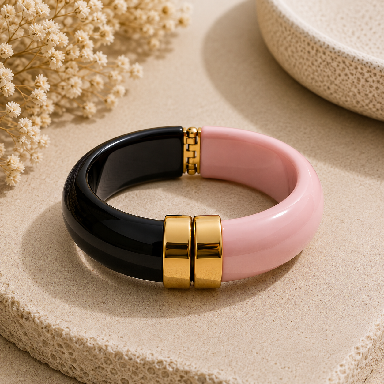 Brazalete Grueso Acrílico (Varios Colores)
