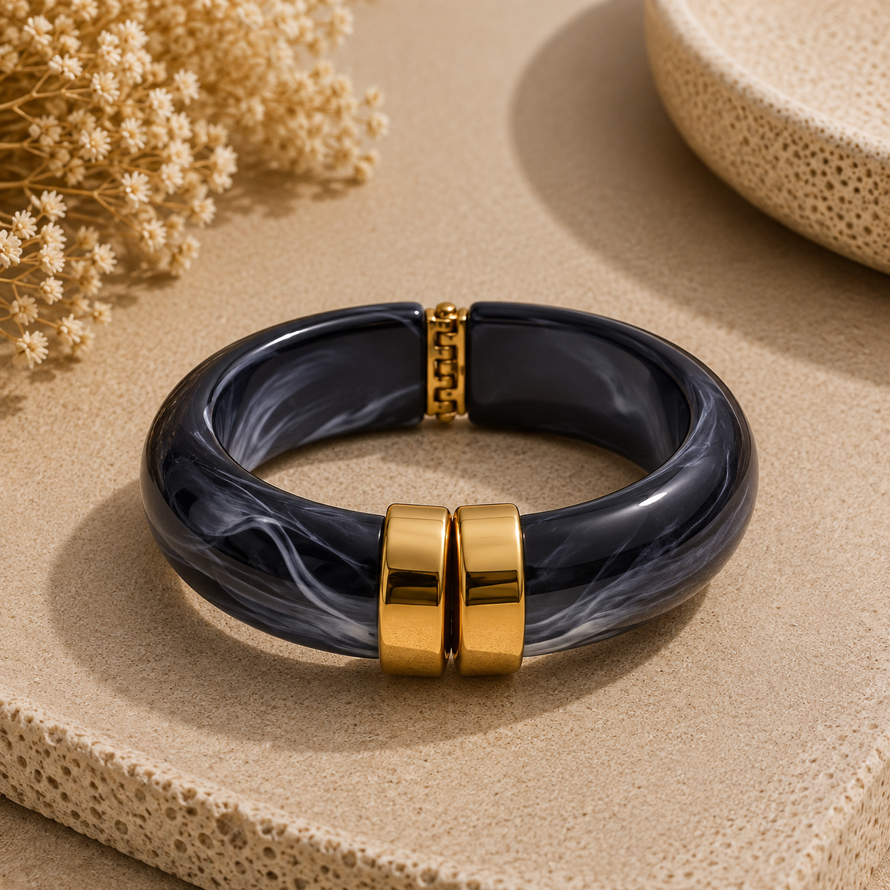 Brazalete Grueso Acrílico (Varios Colores)