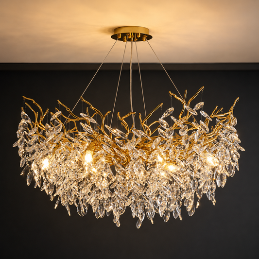 Lámpara Colgante Crystal Gold™