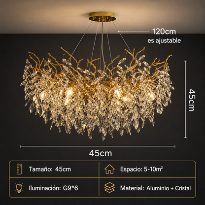 Lámpara Colgante Crystal Gold™