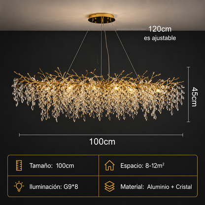 Lámpara Colgante Crystal Gold™