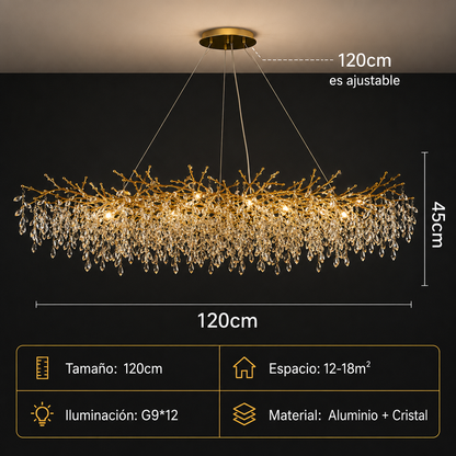 Lámpara Colgante Crystal Gold™